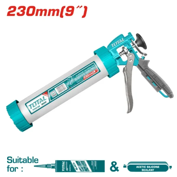 ПИШТОЛ ЗА СИЛИКОН 230mm TOTAL THT20109