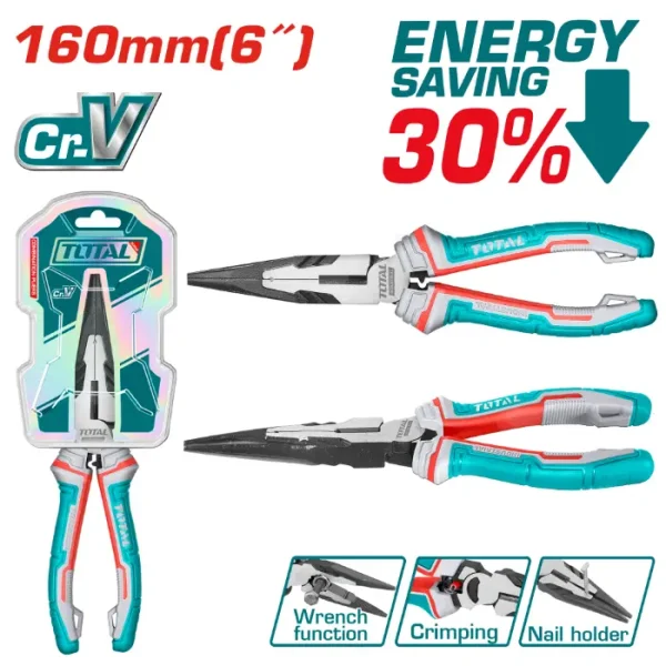 КЛЕШТА ШПИЦАНГА TOTAL 160mm - THT220606S