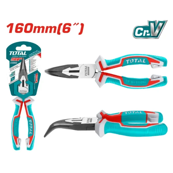 КЛЕШТА ШПИЦАНГЛА КРИВА TOTAL THT24616