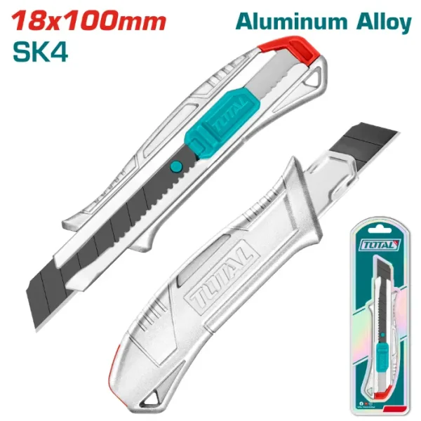 СКАЛПЕР TOTAL 18mm МЕТАЛ THT511807
