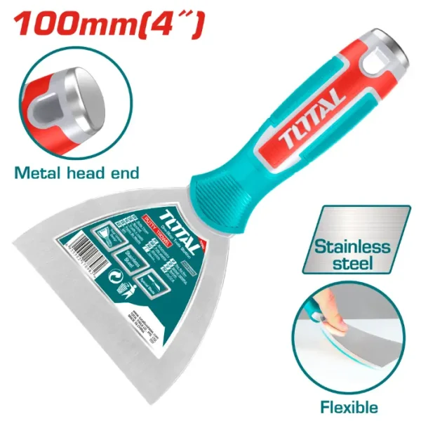 ШПАКЛА TOTAL 100mm THT831006