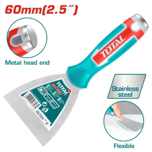 ШПАКЛА TOTAL 60mm THT83606