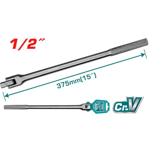 КЛУЧ КОНЕКТОР ДОЛГ 1/2" 375mm - TOTAL THTFKS12151