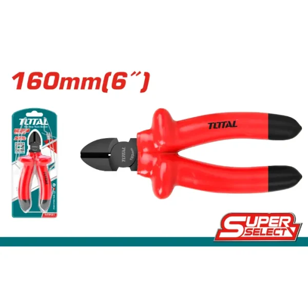 КЛЕШТА ШПИЦАНГА ЕЛЕКТРИЧАРСКА 160mm TOTAL THTIP261
