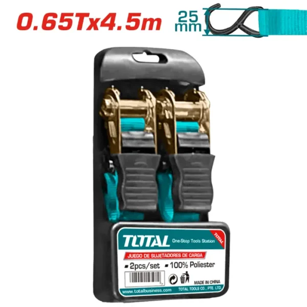 СТЕГА ВРЗУВАЧ TOTAL 4.5M*25mm 2/1 THTRS065455