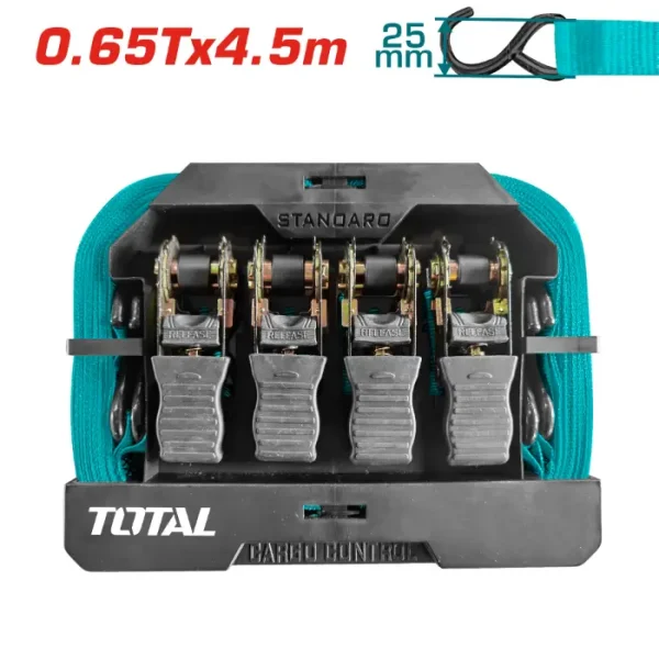 СТЕГА ВРЗУВАЧ TOTAL 4.5M*25mm 4/1 THTRS065457