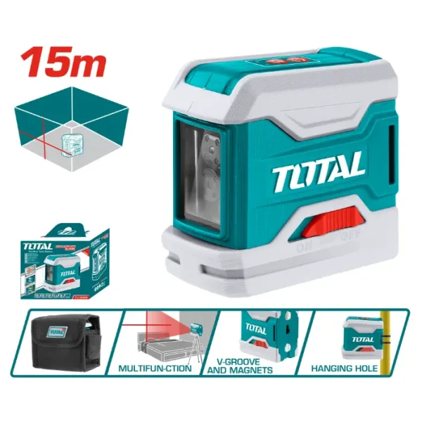 ЛАСЕР TOTAL НИВЕЛАТОР 0-15M TLL156506