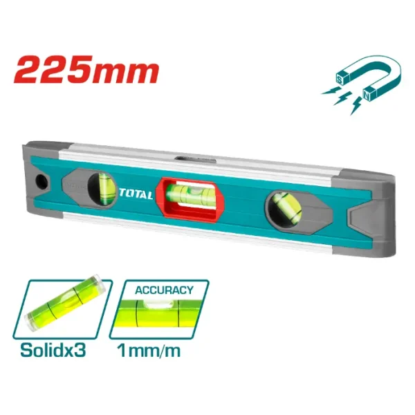 МИНИ ВАСЕР ВАГА ЛИБЕЛА 225mm TOTAL TMT2235