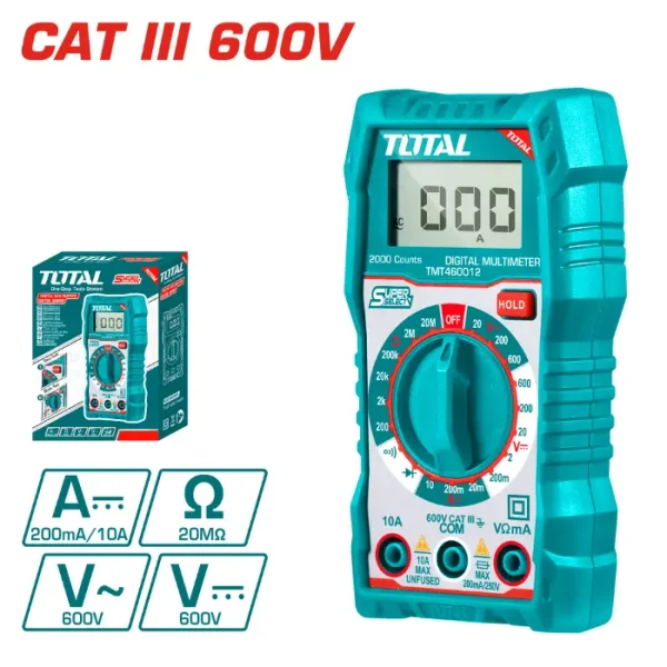 МУЛТИМЕТАР TOTAL TMT460012