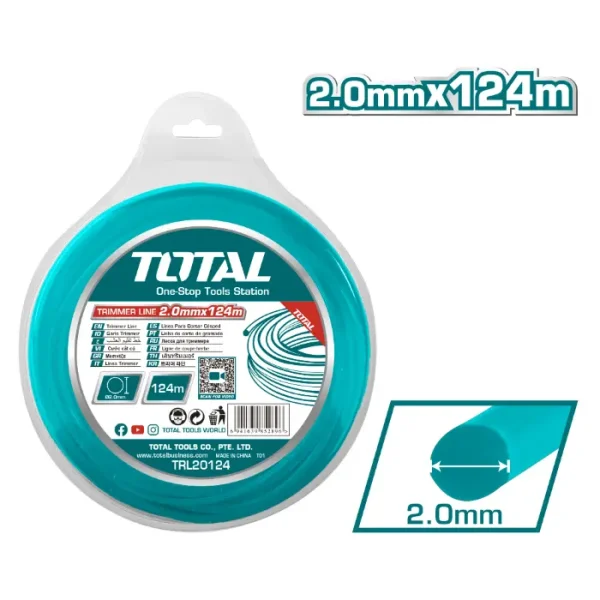КОНЕЦ ЗА ТРИМЕР TOTAL 2mm*124M - TRL20124