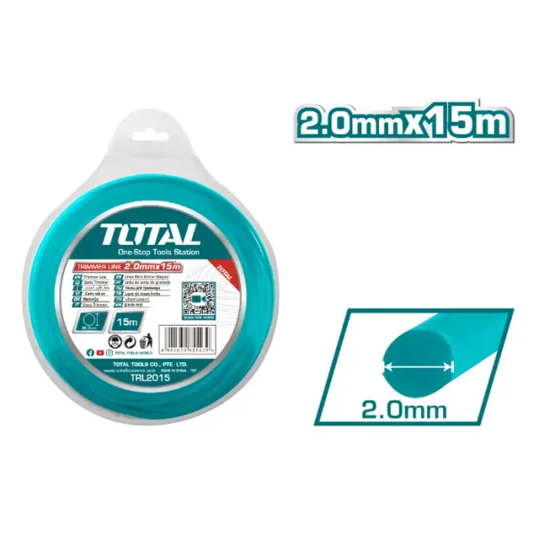 КОНЕЦ ЗА ТРИМЕР TOTAL 2mm*15M - TRL2015