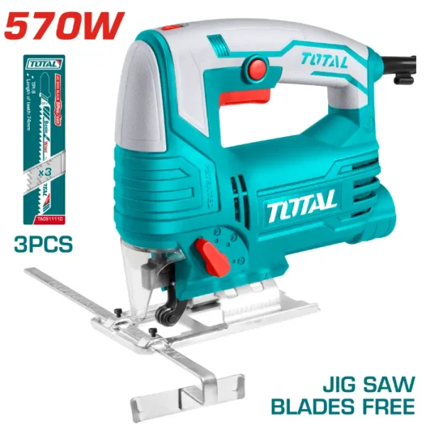 ЕЛЕКТРИЧНА УБОДНА ПИЛА 570W TOTAL - TS206656