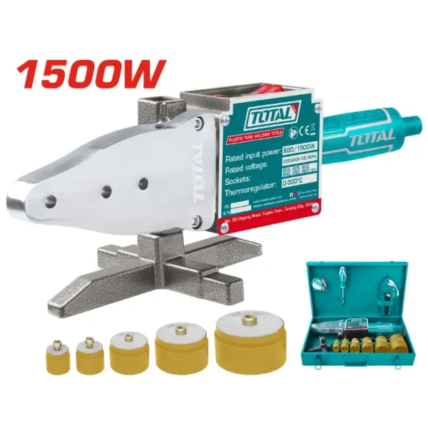 ПЕГЛА ЗА ЛЕПЕЊЕ ПВЦ ЦЕВКИ 1500W TOTAL TT328151