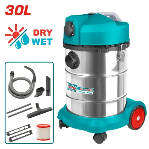 ПРАВОСМУКАЛКА 1400W (30L) TOTAL TVC14301