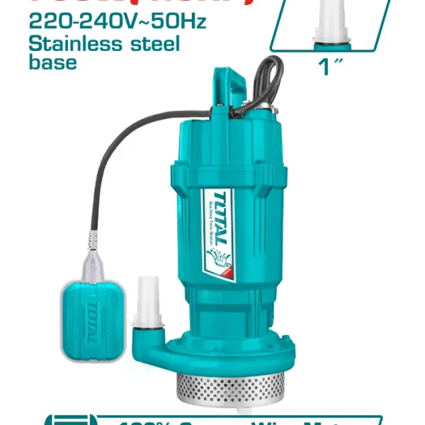ПОТОПНА ПУМПА ЗА ВОДА TOTAL 0.75Kw-32M 1" TVP67506
