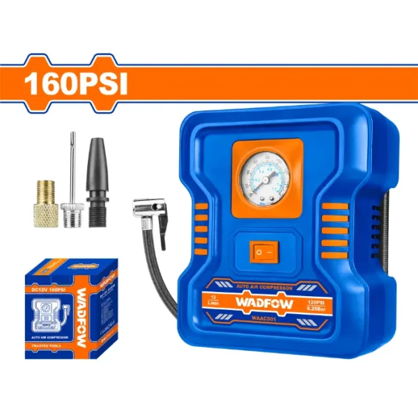 авто компресор 12v 160PSI/11Bar WADFOW WAAC501