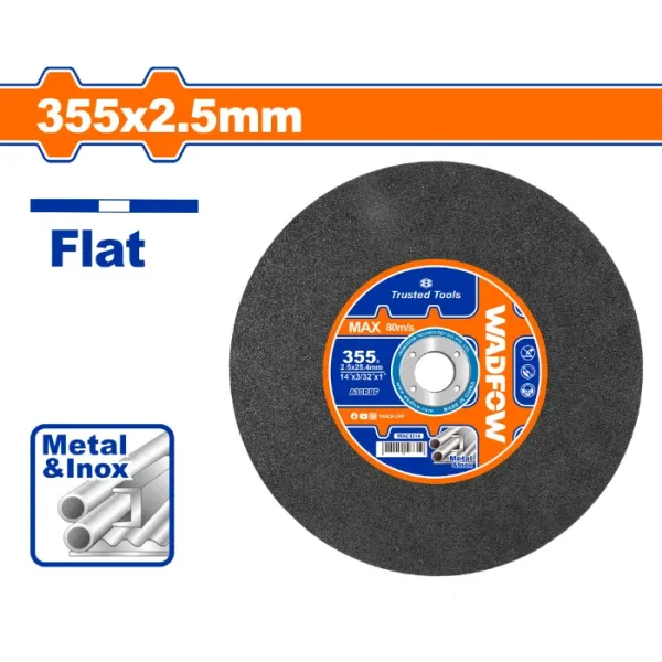 ДИСК ЗА БРУСЕЊЕ 2.5x355mm WADFOW WAC1314