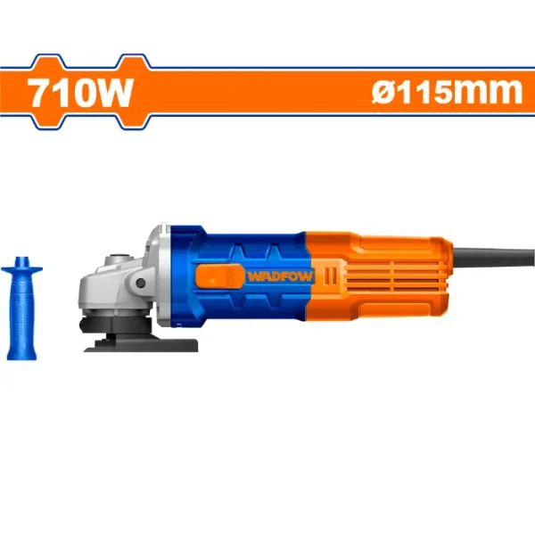 ЕЛЕКТРИЧНА АГОЛНА БРУСИЛКА 710W 115mm WADFOW WAG15761
