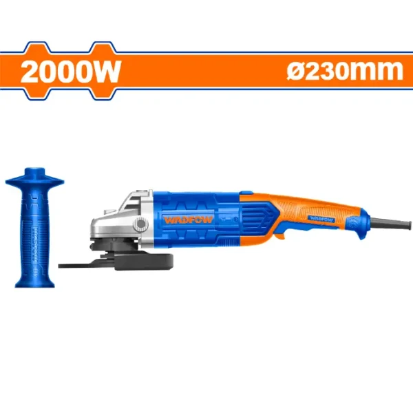 ЕЛЕКТРИЧНА АГОЛНА БРУСИЛКА 2000W 230mm WADFOW WAG852001