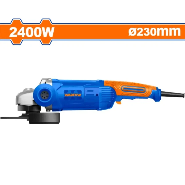 ЕЛЕКТРИЧНА АГОЛНА БРУСИЛКА 2400W 230mm WADFOW WAG852401