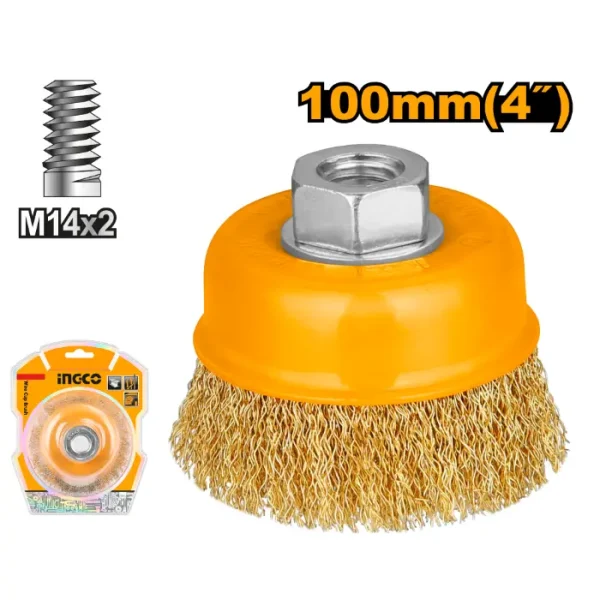 ЧЕТКА МЕСИНГ INGCO 100 БРУС WB11001