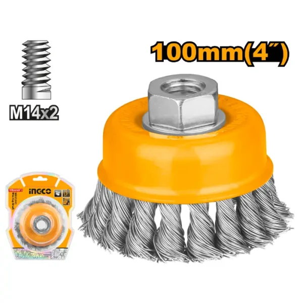 Четка метална INGCO 100 WB21001