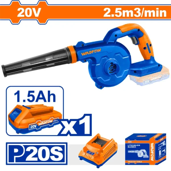 БАТЕРИСКИ ДУВАЧ 20V 1x1.5Ah WADFOW WBLP511