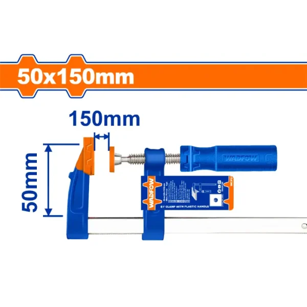 Столарска стега тип F 50x150mm WADFOW WCP2151