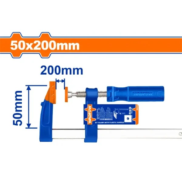 Столарска стега тип F 50x200mm WADFOW WCP2152