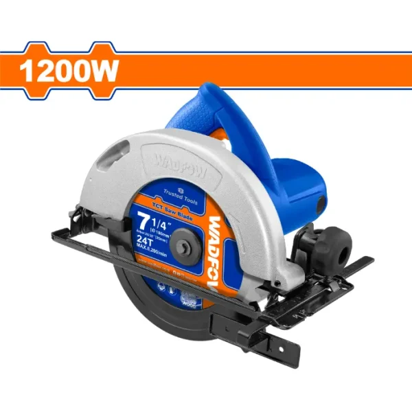 ЕЛЕКТРИЧЕН РАЧЕН ЦИРКУЛАР 1200W 185mm WADFOW WCW1512001