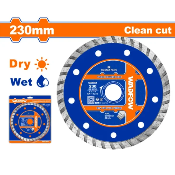 ДИЈАМАНТСКИ ДИСК 230mm CLEAN CUT WADFOW WDC3K05