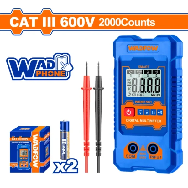 ДИГИТАЛЕН МУЛТИМЕТАР WADFOW WDM1501