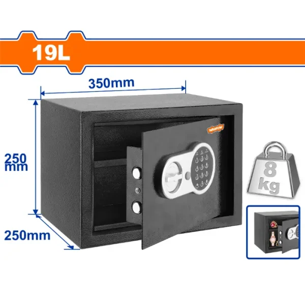 Електронски сеф 19l WADFOW WEB1525