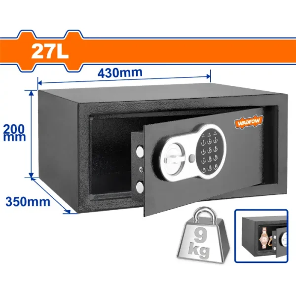 Електронски сеф 27l WADFOW WEB1535