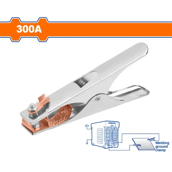 КЛЕШТА ЗА МАСА ЗА ЗАВАРУВАЊЕ 300A WADFOW WEH9A03