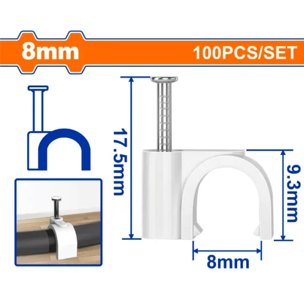 шелни за кабел 8mm WADFOW WFQ1308