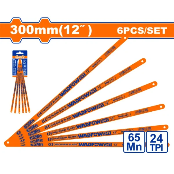 СЕТ од 6 ЛИСТОВИ ЗА БОНСЕК 300mm WADFOW WHB2124
