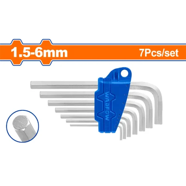 СЕТ од 7 ИМБУС КЛУЧЕВИ 1.5-6mm WADFOW WHK1671