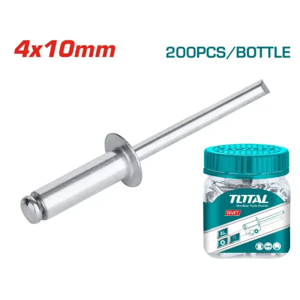ПОП НИТНИ TOTAL 4x10 200PCS - VJRT4001011
