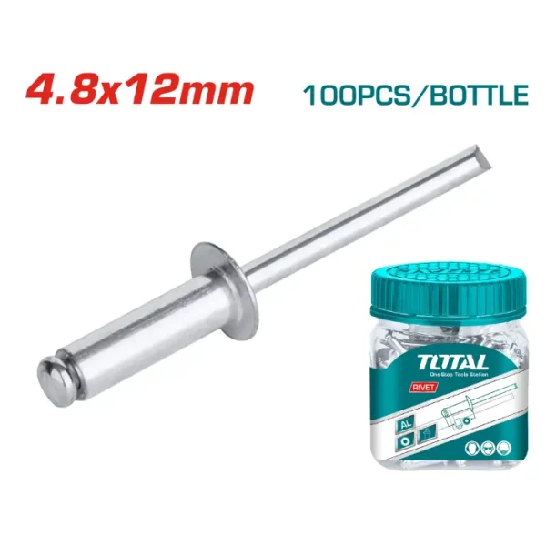 ПОП НИТНИ TOTAL 4.8x12 100PCS - VJRT4801211