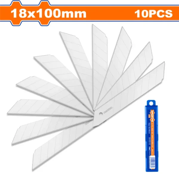 Комплет од 10 сечива за скалпер 18x100mm WADFOW WMK1K18