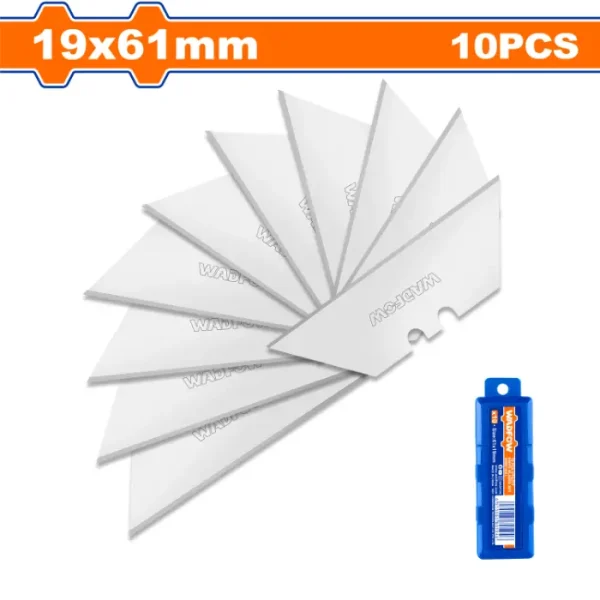 Комплет од 10 сечива за скалпер 19x61mm WADFOW WMK1K61