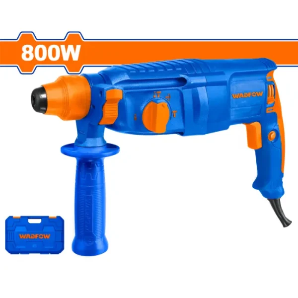 ЕЛЕКТРИЧЕН УДАРЕН РОТИРАЧКИ ЧЕКАН ХИЛТА SDS+ 800W 2.5J WADFOW WRH1D26