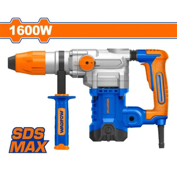 ЕЛЕКТРИЧЕН УДАРЕН КРШАЧ ХИЛТА SDS MAX 1600W 10J WADFOW WRH3D38