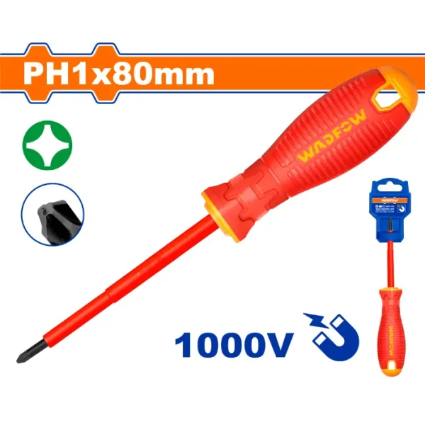 VDE ЕЛЕКТРИЧАРСКИ ШТРАФЦИГЕР PH1x80mm WADFOW WSD7213
