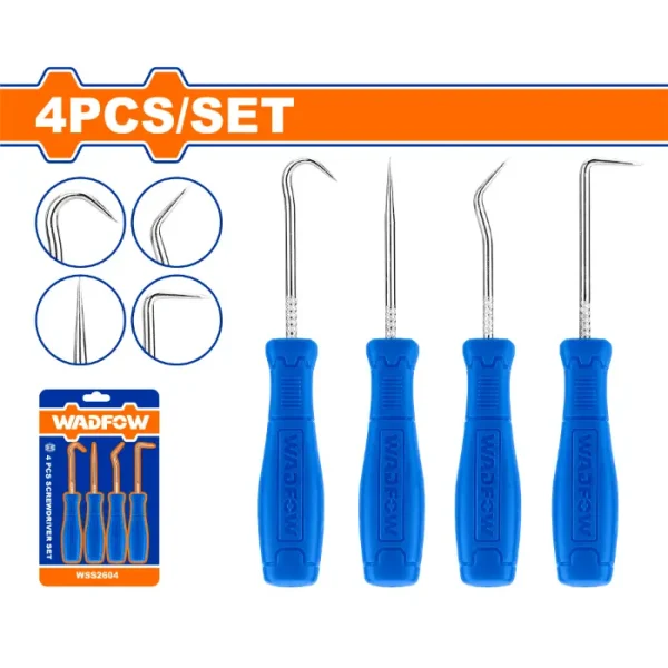 Комплет од 4 пик и кука WADFOW WSS2604