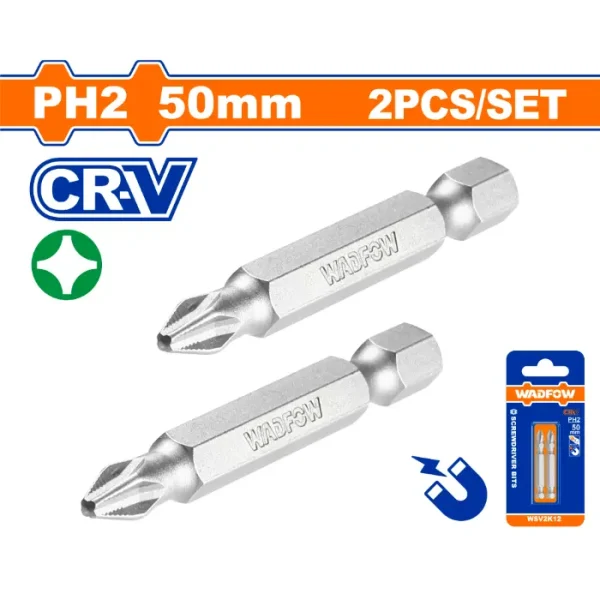 БИТ 2xPH2 50mm WADFOW WSV2K12