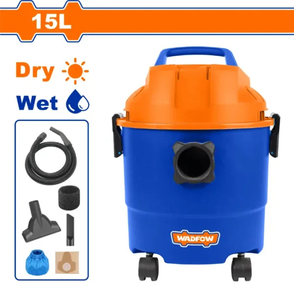 ПРАВОСМУКАЛКА 1200W 15L WADFOW WVR1A15