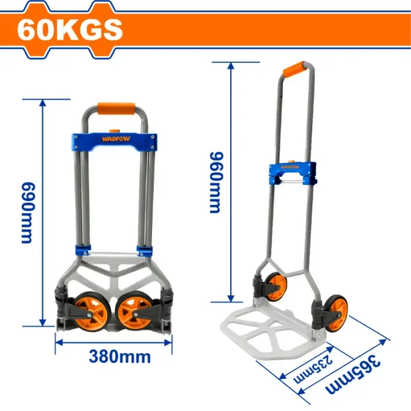 КОЛИЧКА ЗА НОСЕЊЕ 60kg WADFOW WWB9A06