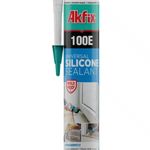 Akfix 100E – 280ml Универзален силикон (Сив)